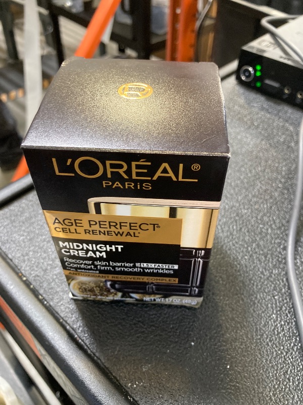 Photo 1 of L'Oreal Paris Age Perfect Anti-Aging Midnight Cream, Reduce Wrinkles & Firm 1.7oz + Serum Sample