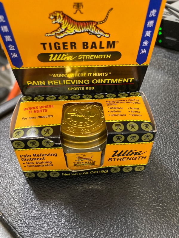 Photo 1 of Tiger Balm Ultra Strength 0.63 oz (Pack of 2)