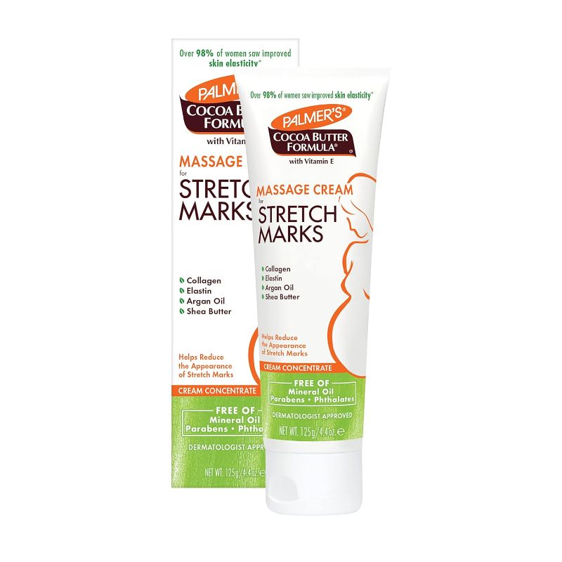 Photo 1 of Palmer's Cocoa Butter Formula Massage Cream for Stretch Marks and Pregnancy Skin Care, 4.4 Ounces