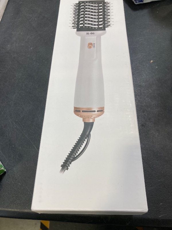 Photo 1 of Lopeie Hair Dryer Brush Blow Dryer Brush in One, 4 in 1 Hair Dryer and Styler Volumizer with Oval Barrel, Professional Salon Hot Air Brush for All Hair Types, Bright White
