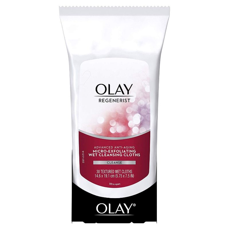 Photo 1 of Olay Regenerist Advanced Anti-Aging Wet Cleansing Cloths (Pack of 30)