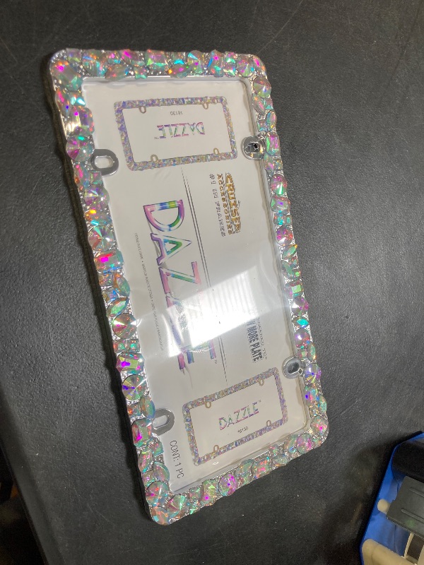 Photo 1 of Cruiser Accessories 16130 Dazzle License Plate Frame, Chrome