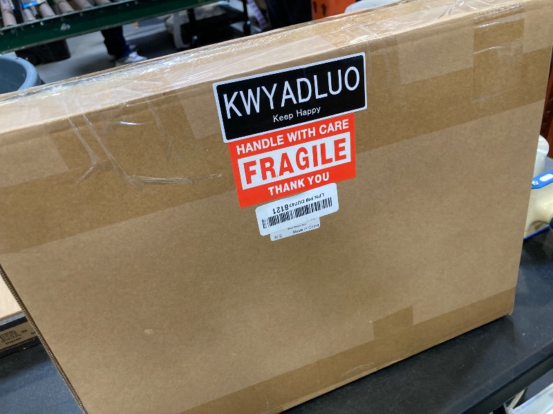 Photo 1 of KWYADLUO 11x16 Shadow Box Frame with Light, Memorial Display Case with Shelves, Drawer and Slot for Keepsakes, Large Deep Shadow Box for Flowers and Pet Memorial, Black