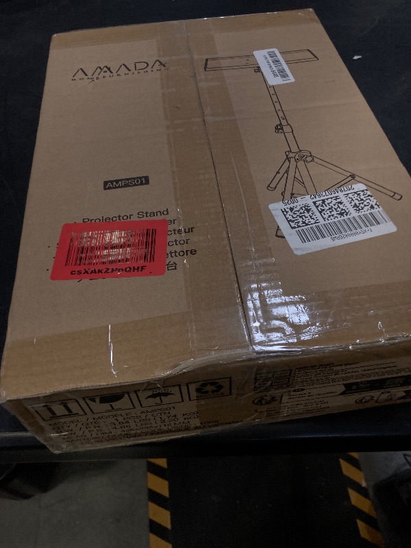 Photo 1 of AMADA Projector Stand, Laptop Stand with Adjustable Height 22 to 36 inch, Heavy Duty Projector Mount as DJ Racks, Portable Projector Tripod Stand, Tall Floor Stand for Office, Home, Stage or Studio