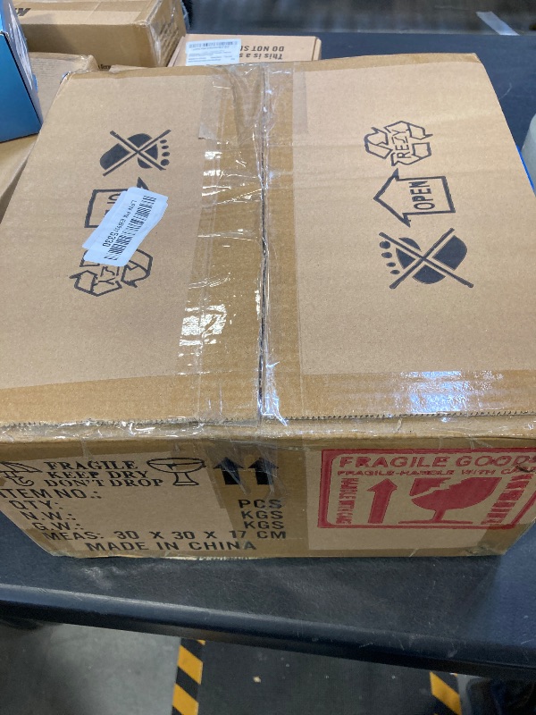 Photo 1 of Boilyn Pillar Lights Outdoor, IP65 Waterproof Column Lights Outdoor Rustproof Aluminum Glass Pillar Light Fixtures Fence Column Post Light Traditional Landscape Lighting E26