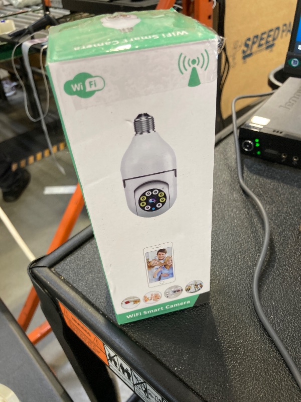 Photo 1 of WESECUU Light Bulb Security Camera -5G& 2.4GHz WiFi 2K Security Cameras Wireless Outdoor Motion Detection and Alarm,Two-Way Talk,Color Night Vision,Human Detection, Bulb Camera Compatible with Alexa