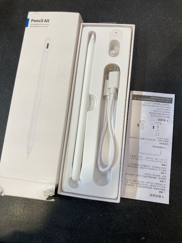 Photo 1 of Penoval Stylus Pen for iPad Pencil Active Stylus Pens Palm Rejection Drawing Pen Magnetic Digital Pen, Compatible with iPad Pro 11/12.9, iPad Air 5, iPad mini6 iPad Series After 2018, AX