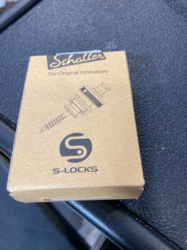 Photo 1 of Schaller Security Locks Guitar Strap Locks - Chrome