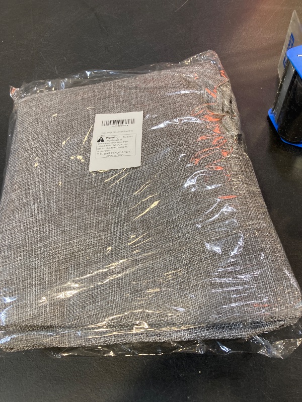 Photo 1 of 2Pack 105L Extra Large Storage Bags, Folding Moving Comforter Blanket Storage Bags Closet Organizers and Storage Containers for Clothes with Strong Handles&Zippers Clear Window for Bedding Pillow Grey