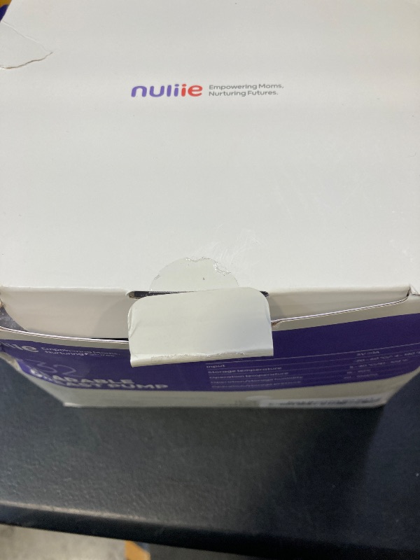 Photo 1 of Nuliie Hands-Free Breast Pump, Wearable Breastfeeding Pump 4 Modes 9 Levels with 18/21/24MM Flange, Electric Breast Pump Portable, Replaced Pumping Accessories Included (2 Packs, WhiteSmoke)