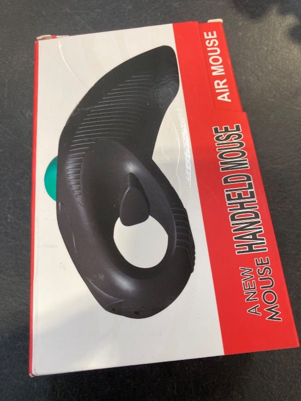 Photo 1 of welspo Wireless USB Handheld Finger Trackball(Black) Mouse with Laser Pointer