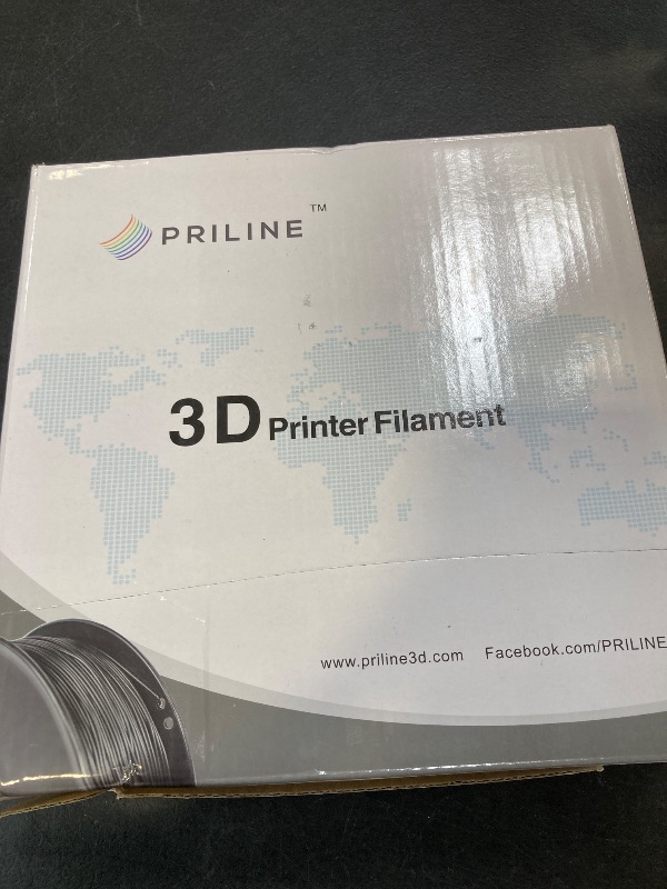 Photo 1 of PRILINE TPU Filament PRILINE,98A TPU Flexible Soft 3D Printer Filament 1KG 1.75mm Spool,Black