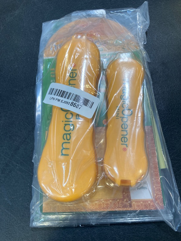 Photo 1 of Arthritis Bottle Opener - magic Opener COMBO | Water Bottle Opener | Twist-off - Plastic Bottles | Easily open over 16 different plastic cap sizes | Arthritis Help | Arthritis Aids |Pull Tab Soup Cans