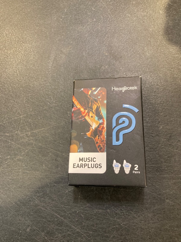Photo 1 of Hearprotek Concert Ear Plugs, 2Pairs Reusable high Fidelity Musician Ear Plugs for Concerts Loud Music-Noise Reduction Ear Protection earplugs for Rave,Festival,Music,Tinnitus Relief