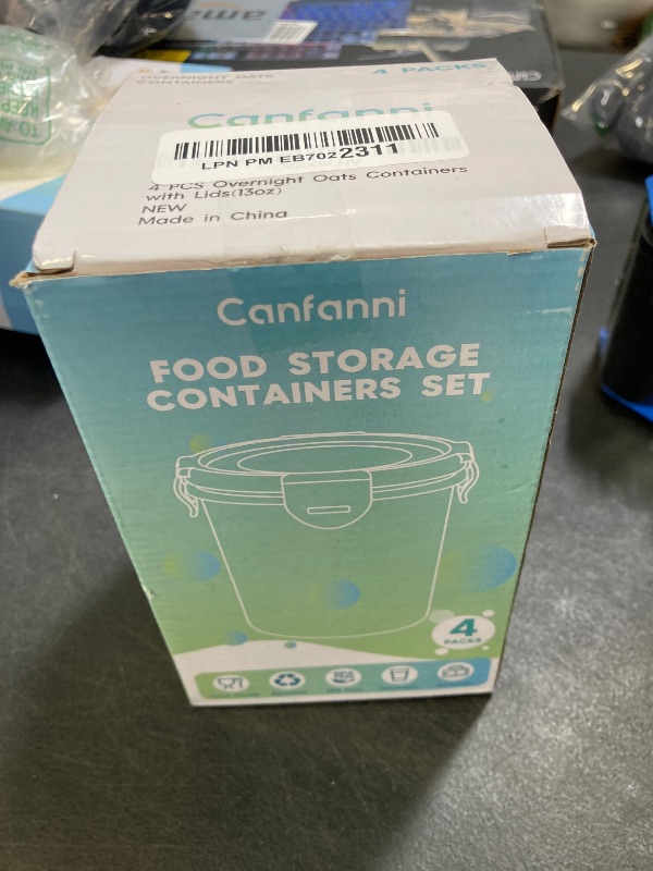 Photo 1 of confanni food storage containers set