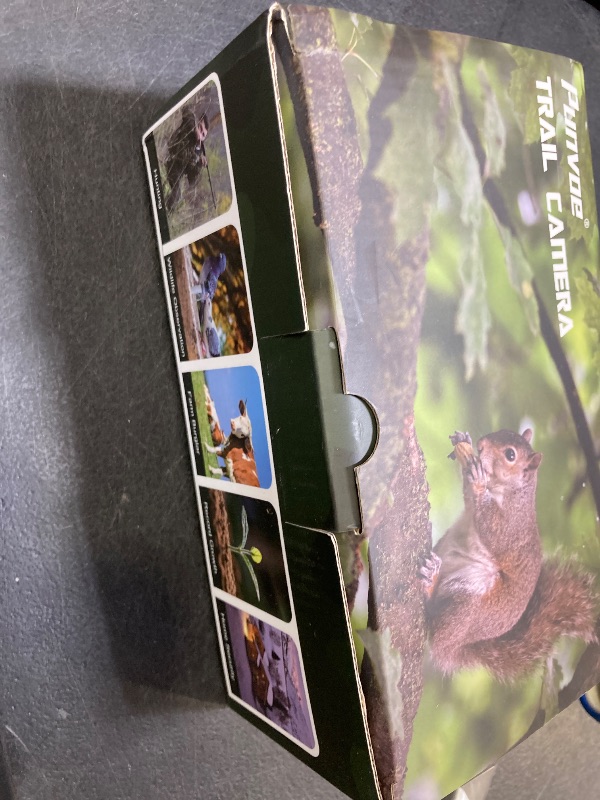 Photo 1 of Punvoe Trail Camera WiFi 4K 64MP with 64GB Memory Card 8 Batteries and Night Vision Ip67 Waterproof 130°Wide Angle 0.1s Trigger Speed, Suitable for Outdoor Wildlife Detection, Monitoring Game Cam