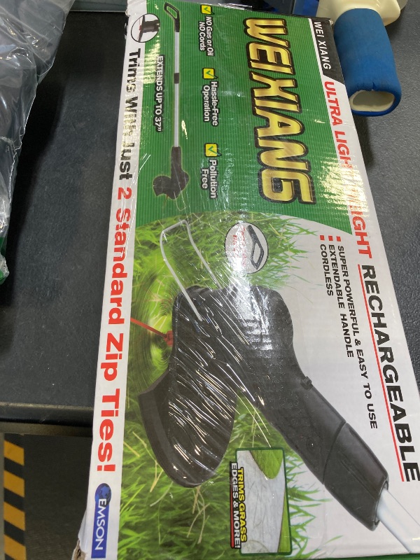 Photo 1 of Electric Lawn Mower, Portable 2000mAh Battery String Trimmer for Garden for Home for Family