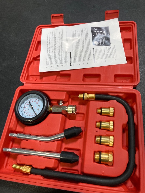 Photo 1 of Compression Tester,Test Gauge, Motorcycle, car, Outboard Engine, Chainsaw, Snowmobile, car, Gasoline, Gas Engine