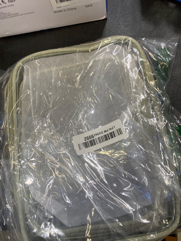 Photo 1 of PACKISM TSA Approved Toiletry Bag, 2 Pack Clear Makeup Bags with Handle Large Opening, Clear Toiletry Bag Fit Carry-on Travel Essential, Travel Bags for Toiletries, Laurel Green
