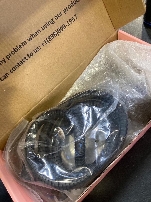 Photo 1 of Cobbe 8 Functions Shower Head with handheld, High Pressure Shower Head Set with Hose Adjustable Bracket Rubber Washers (Matte Black)