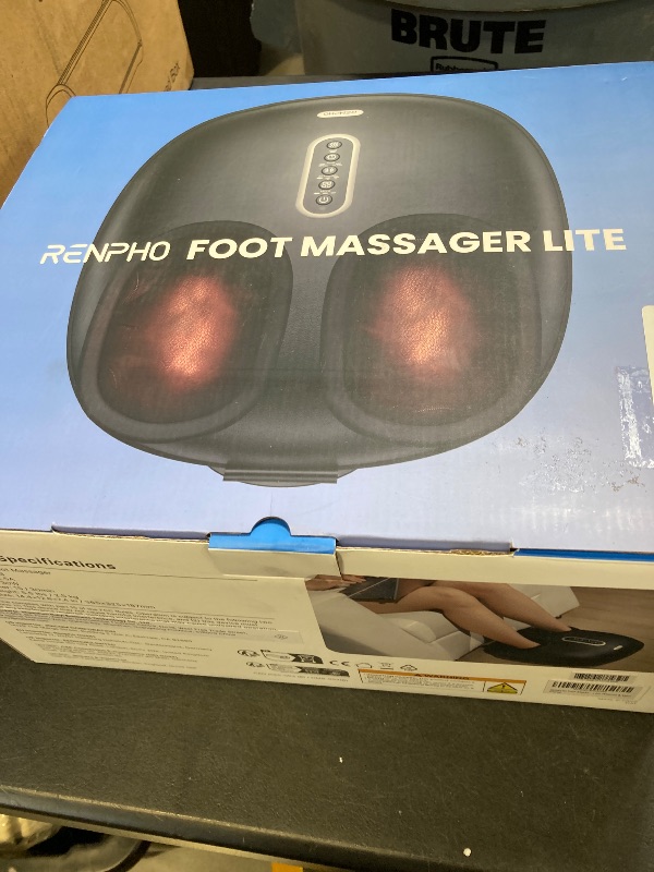 Photo 1 of RENPHO Foot Massager with Heat [2025 Upgraded], FSA HSA Eligible, Shiatsu Foot Massager for Plantar Fasciitis Relief, Neuropathy Pain Relief, Fits up to Size 12 Feet, Mothers Day Gifts for Women Men