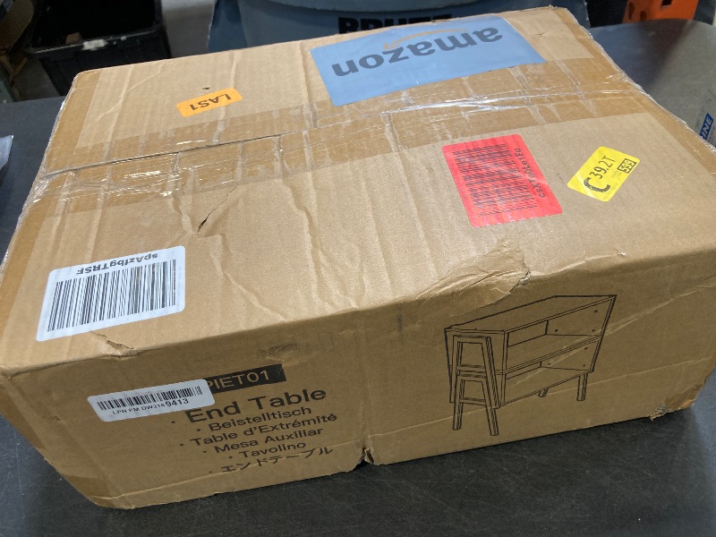 Photo 1 of Pipishell Bamboo Stackable End Tables, Wood Living Room Nightstand, Bedside Tables for Bedroom Storage, Set of 2