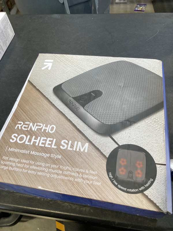 Photo 1 of RENPHO FSA Foot Massager with Heat, Gifts for Women, FSA Eligible Items Only List, Shiatsu Heated Foot Massager for Neuropathy & Plantar Fasciitis, Quiet Under Office Desk Use