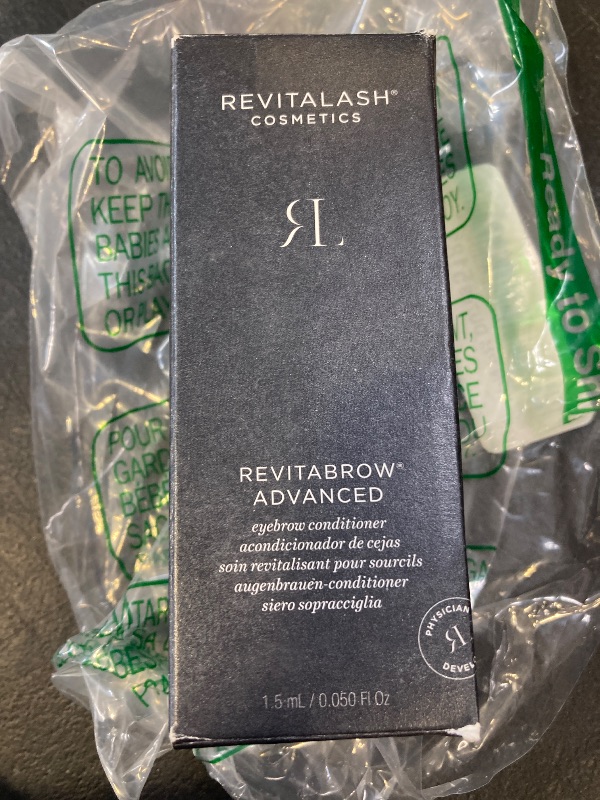 Photo 1 of RevitaLash Cosmetics, RevitaBrow Advanced 1.5 mL, Eyebrow Conditioner, Serum, Physician Developed & Cruelty-Free