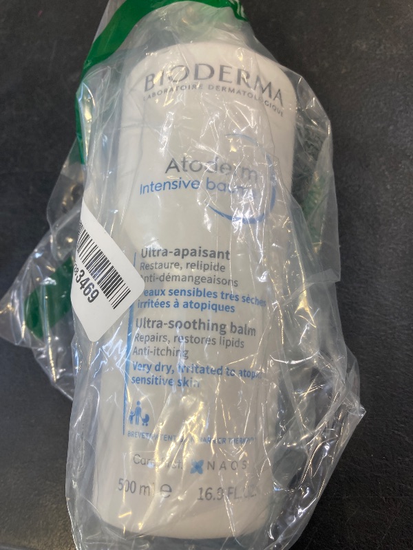 Photo 1 of Bioderma Atoderm Intensive Balm, Hydrating Balm For Dry To Atopic Sensitive Skin, Face & Body Moisturizer With Ultra Soothing Anti-Itching Formula, Fragrance-Free, Non-Greasy & Non-Sticky For Family