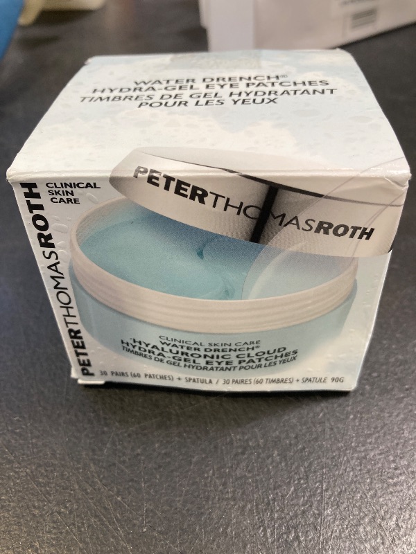 Photo 1 of Peter Thomas Roth | Water Drench® Hyaluronic Cloud Hydra-Gel Eye Patches | Hyaluronic Acid Under-Eye Patches for Fine Lines, Wrinkles and Puffiness (30 pairs / 60 count)