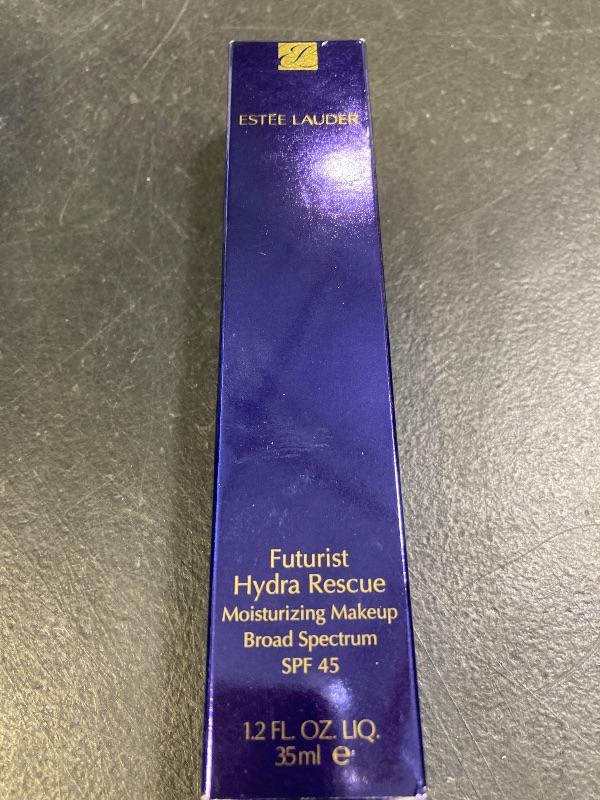 Photo 1 of Estée Lauder Futurist Hydra Rescue Moisturizing Foundation SPF 45 for a 12-Hour Glow, 1.2 Fl Oz, 1C1 Cool Bone