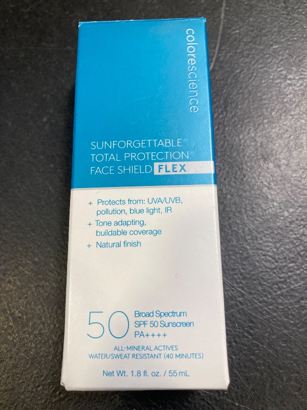 Photo 1 of Colorescience Total Protection Face Shield Flex SPF 50, Zinc Oxide Formula, Medium, 1.8 fl. oz.
