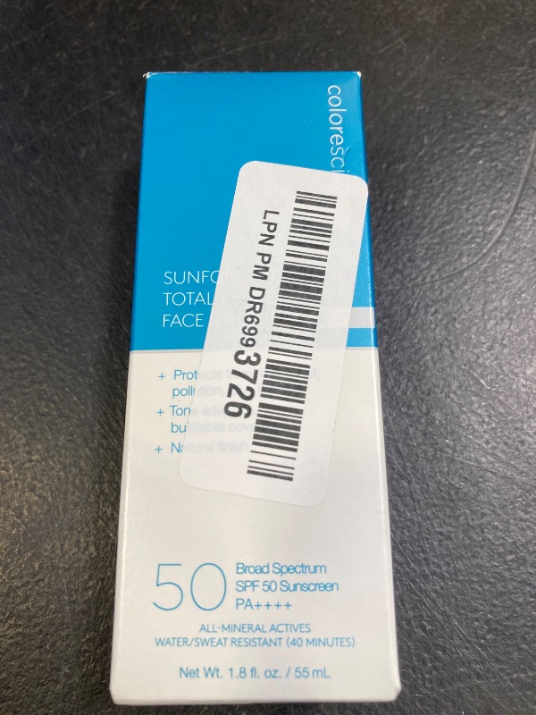 Photo 1 of Colorescience Total Protection Face Shield Flex SPF 50, Zinc Oxide Formula, Medium, 1.8 fl. oz.