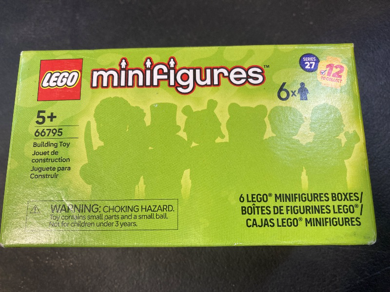 Photo 1 of LEGO Minifigures Series 27 6 Pack - Multipack of Collectible Figures for Kids, Boys and Girls, Ages 5+ - Mystery Blind Box of 12 Possible Minifigures - Gift Idea for Birthdays or Events - 66795