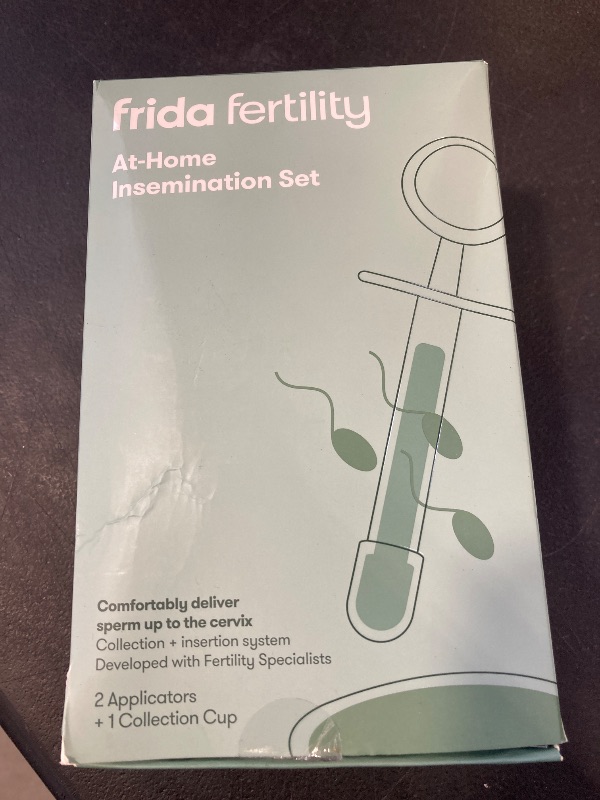 Photo 1 of Frida Fertility at-Home Insemination Kit | Insemination Kit for Families, Developed with Fertility Specialists, Designed for Comfort + Minimal Waste, FSA/HSA Eligible | 2 Applicators + Collection Cup