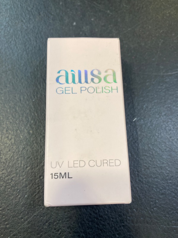 Photo 1 of AILLSA Milky Pink Gel Nail Polish Natural Nude Jelly Gel Polish Light Color Translucent Gel Polish Sheer Pink Neutral Nails Soak Off U V Gel for French Manicure Nail Salon at Home 0.51 Fl Oz /GB146