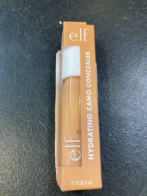 Photo 1 of e.l.f. Hydrating Camo Concealer, Covers Blemishes & Under-Eye Circles, Full-Coverage & Delivers A Satin Finish, Vegan & Cruelty-Free, Medium Beige