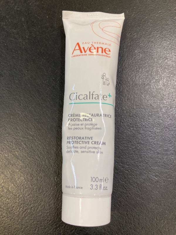Photo 1 of Avène Cicalfate+ Restorative Protective Cream, postbiotic skincare for sensitive skin, helps restore skin barrier, face and body, safe for infants, children and adults, 3.3 Fl Oz