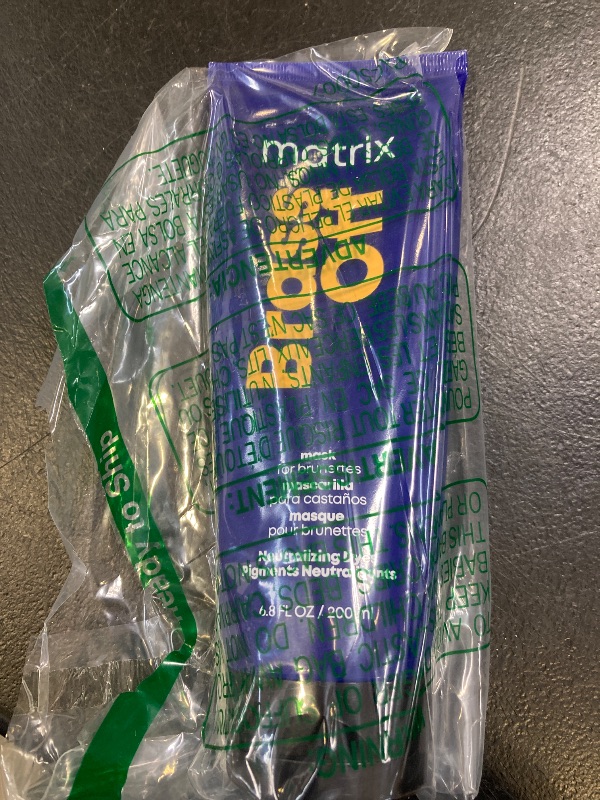 Photo 1 of Matrix Brass Off Color Depositing Neutralization Hair Mask | Repairs & Protects Fragile Hair | For Color Treated Hair |Neutralizes Orange Tones | Color Depositing | Packaging May Vary | 6.8 Fl. Oz.