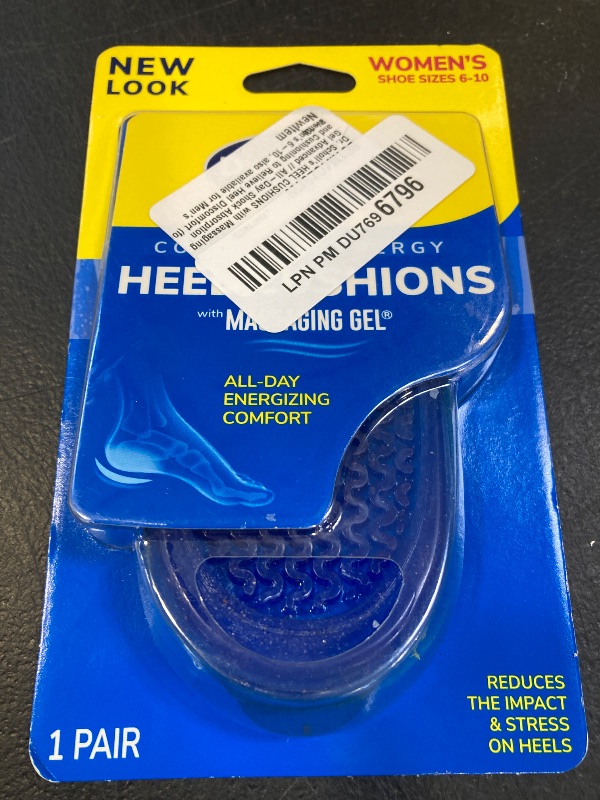 Photo 1 of Dr. Scholl's Heel Cushions with Massaging Gel Advanced // All-Day Shock Absorption and Cushioning to Relieve Heel Discomfort (for Women's 6-10, Also Available for Men's 8-13)