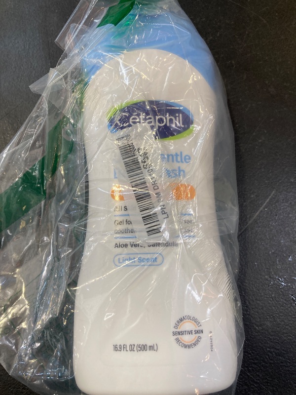 Photo 1 of Cetaphil Ultra Gentle Refreshing Body Wash, For Dry to Normal, Sensitive Skin, 16.9oz, with Aloe Vera, Calendula, Vitamin B5, Hypoallergenic, Fragrance Free, Dermatologist Tested