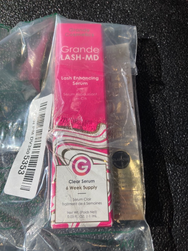 Photo 1 of Grande Cosmetics GrandeLASH-MD Lash Enhancing Serum, 1 ml - 6-week starter supply