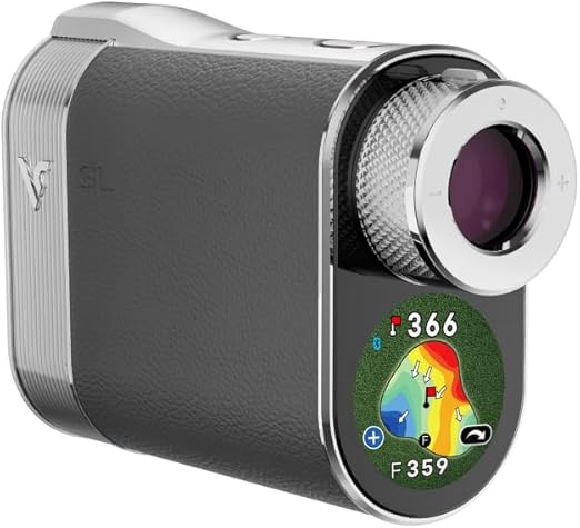 Photo 1 of Sl3 Golf Range Finder with Slope & GPS | GPS for Golf with Green Undulation, Course Layout & Pin Tracer | Golf Laser Rangefinder
