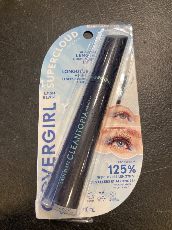 Photo 1 of Covergirl Lash Blast Cleantopia, 820 Ultramarine Black, Mascara, Volumizing Mascara, Vegan Formula, Conditions Lashes, Clean Mascara, Smudge-Proof, 0.33oz