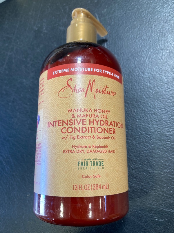 Photo 1 of SheaMoisture Manuka Honey & Mafura Oil Intensive Hydration Hair Conditioner, 13 Ounce
