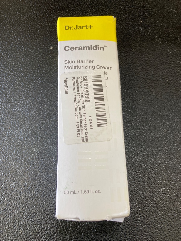 Photo 1 of Dr.Jart+ Ceramidin Skin Barrier Face Cream Moisturizer For Dry Skin with Ceramides and Panthenol | Korean Skin Care, 1.69 Fl Oz