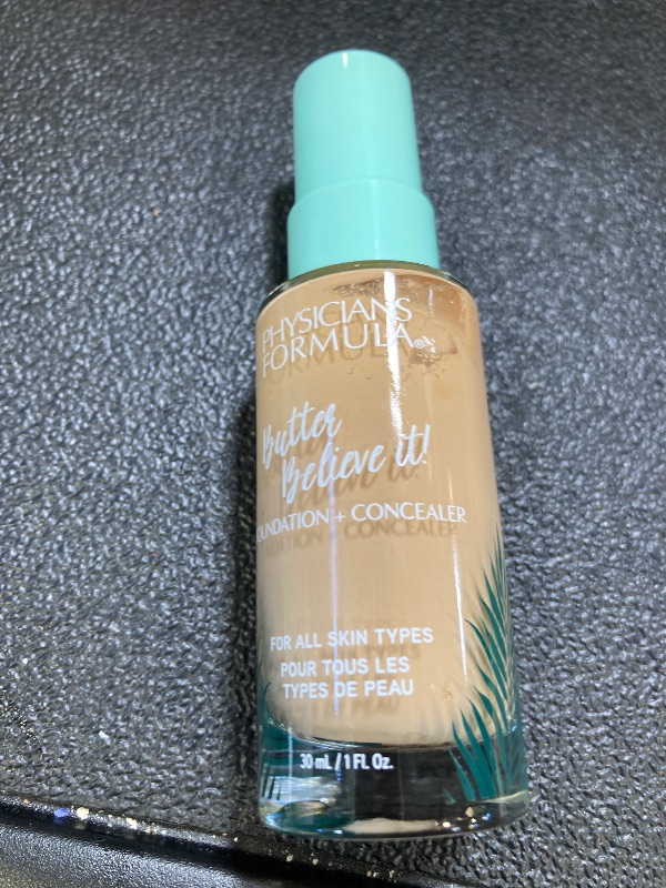 Photo 1 of Physicians Formula Butter Believe It! Foundation + Concealer, Light-to-Medium | Dermatologist Tested, Clinicially Tested