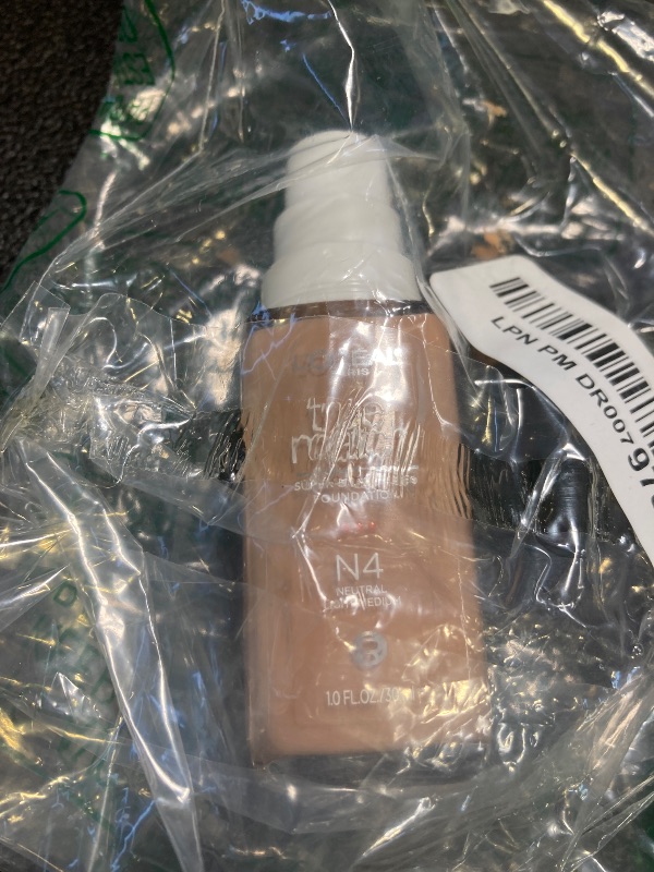 Photo 1 of L'Oreal Paris True Match Super-Blendable Foundation, Medium Coverage Liquid Foundation Makeup, N4, Light Medium, 1 Fl Oz