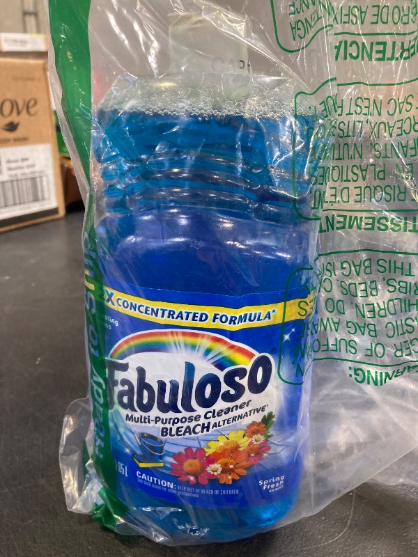 Photo 1 of Fabuloso Multi-Purpose Cleaner, 2X Concentrated Formula, Spring Fresh Scent, 56 oz