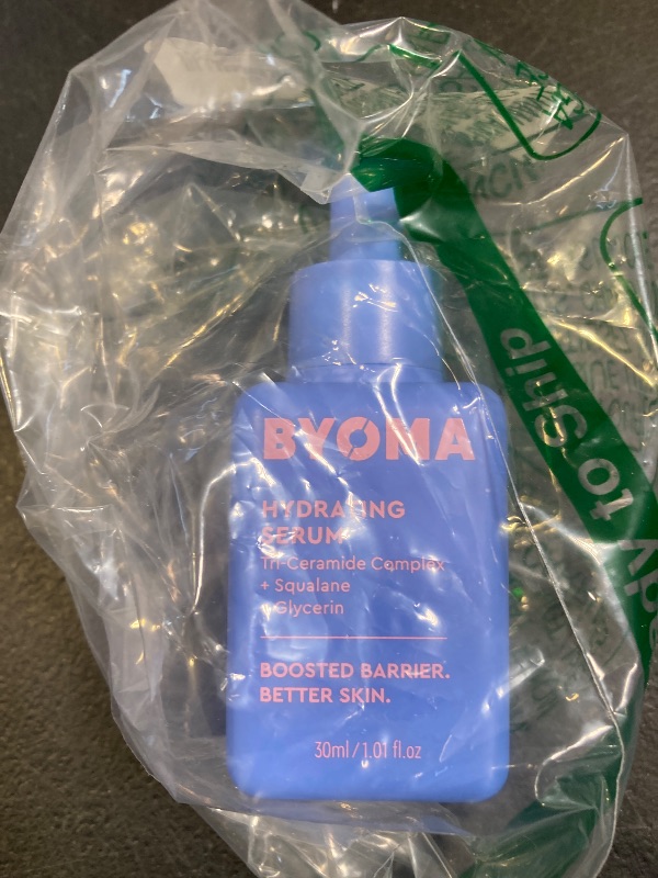 Photo 1 of BYOMA Hydrating Serum - Moisturizing Facial Serum with Squalane, Glycerin & Ceramides - Hydrating for Glowing, Dewy Skin - 1.01 fl. oz